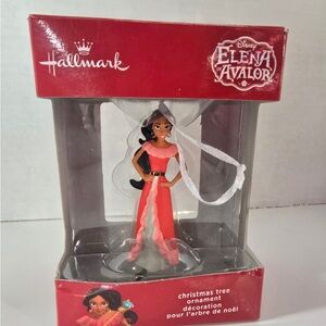 Hallmark Disney Princess Elena of Avalor Red Box Christmas Ornament New